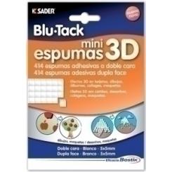 Blu-Tack Plico Adhesivo Blu-Tack Mini Espumas 3D