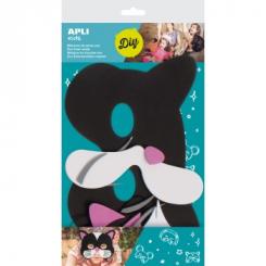 APLI B.Mascara Goma EVA Gatito        1U