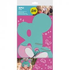 APLI B.Mascara Goma EVA Ratita        1U
