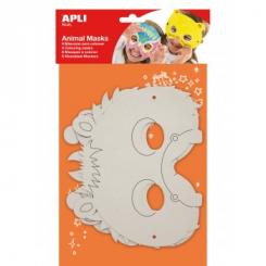 APLI B.Mascaras De Carton Animales    6U