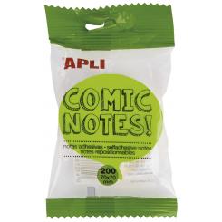 APLI B.Notas Comic Brillante 70X70