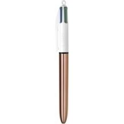 Boligrafo 4 Col.BIC  Shine Gold Rose