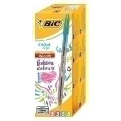 Boligrafo BIC  Cristal Fun Caja De 20 (5X4 Colores)