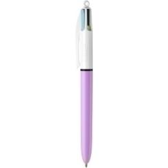 Boligrafo De 4 Colores BIC  Fashion Lila