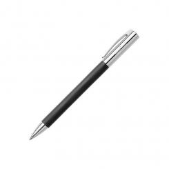 Boligrafo FABER-CASTELL Ambition Metal Crom.Y Resina Negra