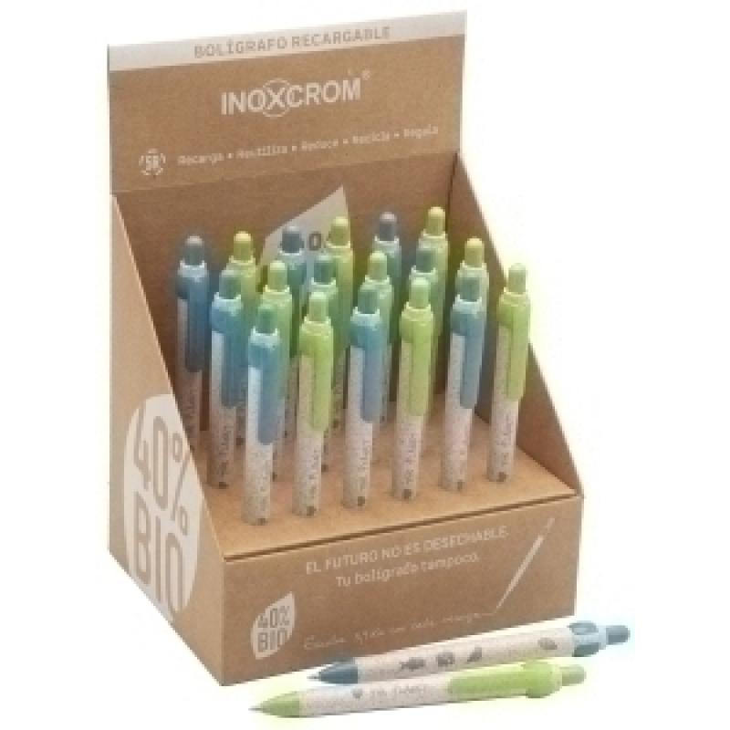 boligrafo-inoxcrom-rocker-bio-expositor-de-18