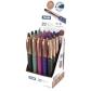 BOLIGRAFO MILAN RETRACTIL CAPSULE BALLPEN COPPER AZUL