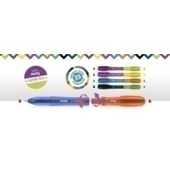 Boligrafo Milan Sway Combi Duo Surtido Expositor De 50 Puntas Intercambiables (5 Boligrafos X 10 Colores)