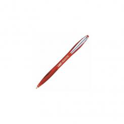 Boligrafo Rt. Bic Atlantis Metal Clip 1.0 Rojo