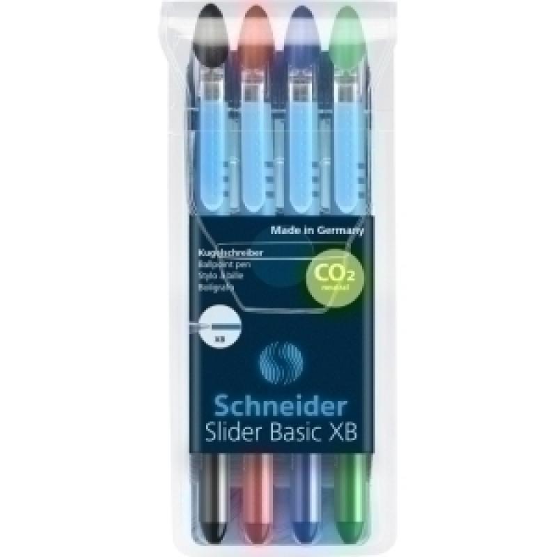 boligrafo-schneider-slider-basic-xb-estuche-de-4-surtidos