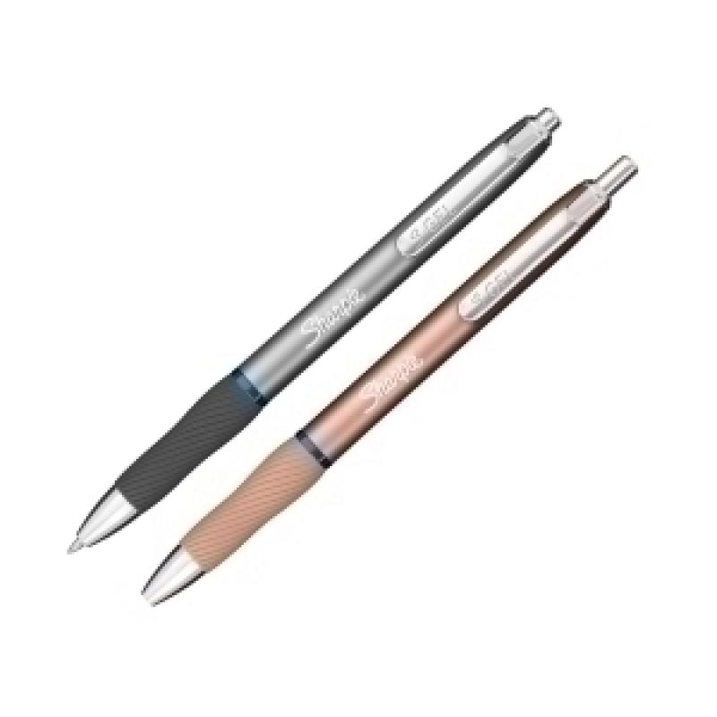 boligrafo-sharpie-gel-07-mm-metal-6-oro-y-6-plata-tinta-azul-caja-de-12