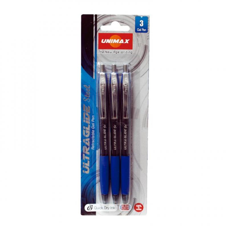 boligrafo-unimax-ultragel-azul-en-blister-3-uds