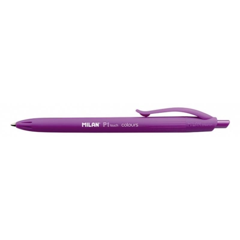 BOLIOGRAFO MILAN P1 TOUCH COLOUR LILA