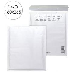 Bong Pack 100 Bolsa Acolchada Blanca Ref.4/14D con  Cierre Peel&Seal
