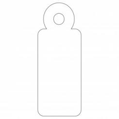 Bolsa APLI Colgantes Blancas 13X34 200 U.