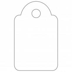 Bolsa APLI Colgantes Blancas 15X24 200 U.