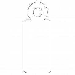 Bolsa APLI Colgantes Blancas  9X24 200 U.