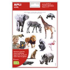 Bolsa APLI Gomets Animales Sabana Rem 2H
