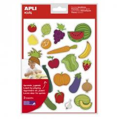 Bolsa APLI Gomets Frutas-Verd.  3H. Rem
