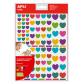 bolsa-apli-gomets-multicolor-corazones-6h-rem