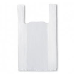 Bolsa camiseta blanca normativa UNE 40x50 cm, 100 uds (galga 200)