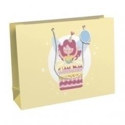 Bolsa De Papel Clairefontaine Excellia Shopping 37.3X11.8X27.5Cm Fairy Pack De 6