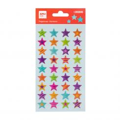 BOLSA ESTRELLAS RAYADAS 1 HOJA