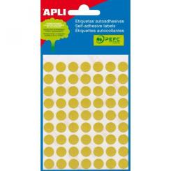 Bolsa Etiquetas APLI Amarillas   10