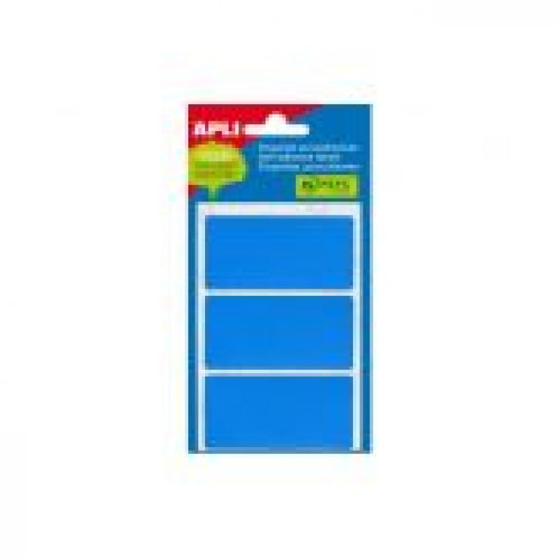 Bolsa Etiquetas APLI Azules  34X 67