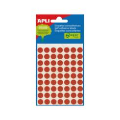 Bolsa Etiquetas APLI Rojas  8