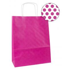 APLI Bolsa Kraft Fucsia 32X16X39  50U