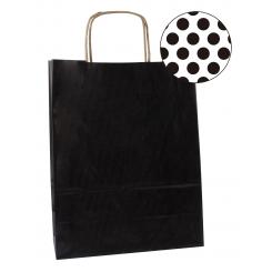 APLI Bolsa Kraft Negro 25X11X31 50U