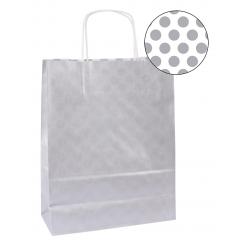 APLI Bolsa Kraft Plata 25X11X31 50U