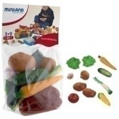 Bolsa Miniland 11 Piezas De Hortalizas Surtidas