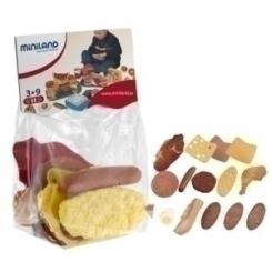 Bolsa Miniland 16 Piezas De Fiambre Surtida