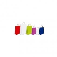BOLSA PAPEL KRAFT BLANCO 24x32 NJ P/50