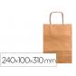 bolsa-papel-q-connect-celulosa-negro-l-con-asa-retorcida-320x400x14-mm