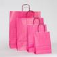 bolsa-papel-q-connect-celulosa-rosa-m-con-asa-retorcida-270x370x12-mm