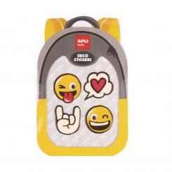 BOLSA PEGATINA DECOR SMILEY 1 HOJA