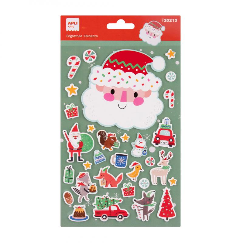 bolsa-pegatina-papa-noel-foam-1-hoja