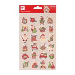 BOLSA PEGATINA XMAS 1 HOJA