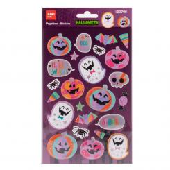 BOLSA PEGATINAS CALABAZA ROSA
