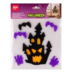 BOLSA PEGATINAS GEL HALLOWEEN CASA