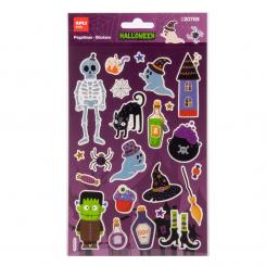 BOLSA PEGATINAS HALLOWEEN ESQUELETO