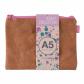 bolsa-zipper-bag-a5-kraft-coll-color-surtidos