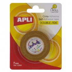 Bolsas APLI Cinta Ad.Doble Cara 7X10