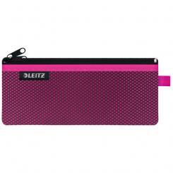 LEITZ Bolsita nylon 2 departamentos WOW fucsia (21 x 8,5 cm) M