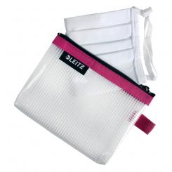 LEITZ Bolsita WOW resistente al agua fucsia (10,5 x 14 cm) S