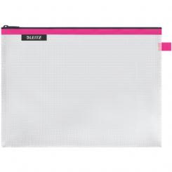 LEITZ Bolsita WOW resistente al agua fucsia (30 x 23 cm) L