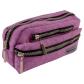bolso-escolar-liderpapel-portatodo-ovalado-3-bolsillos-violeta-pastel-195x40x100-mm